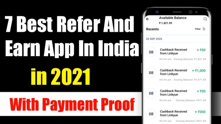 best Refer and earn app in india in 2021
