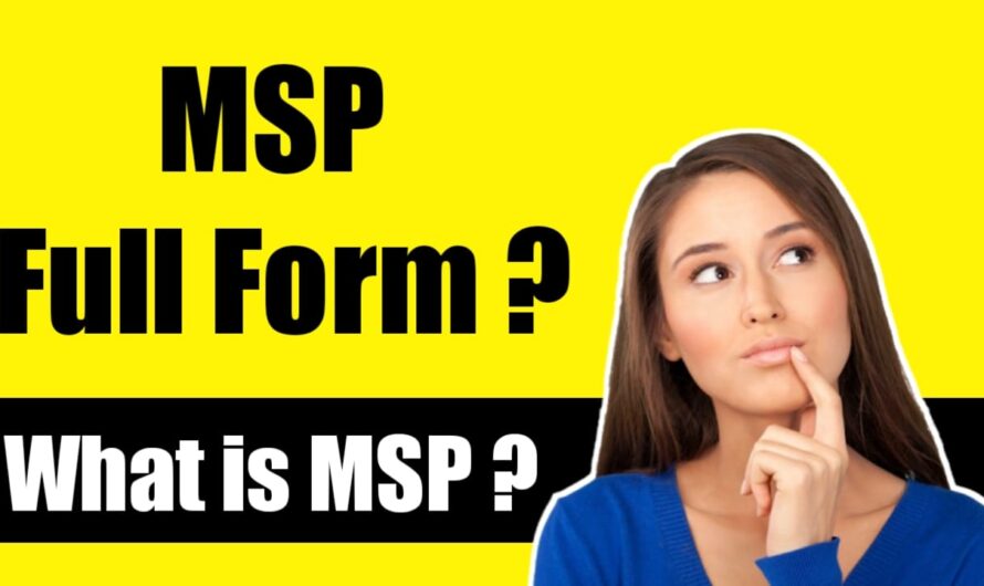 Full form of msp | What is MSP | Minimum Support Price (MSP)