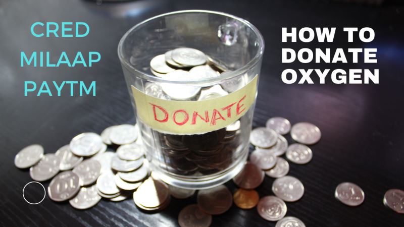 How to donate oxygen