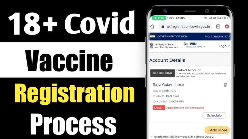 how to register for covid vaccine