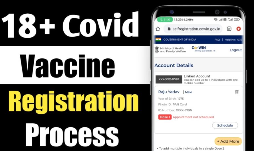 People Above 18+ Years of Age Register For Vaccination | Covid vaccine