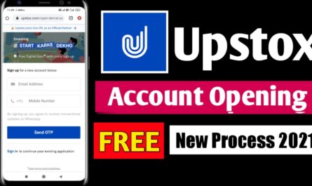 upstox account opening