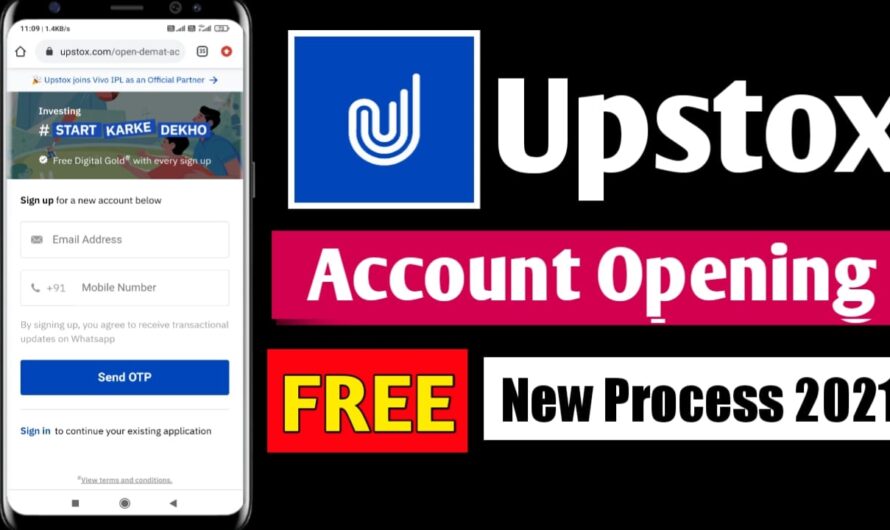 How to Open Demat Account – Create FREE Upstox Demat Account