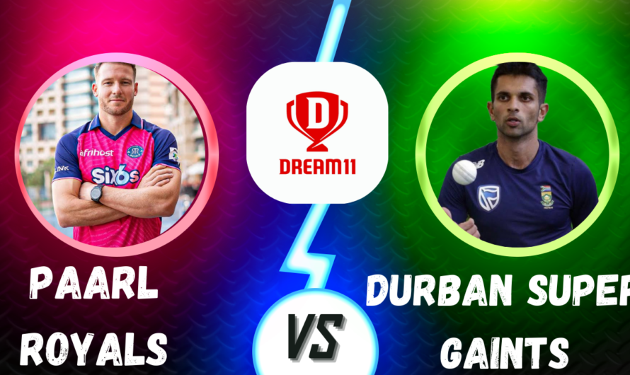 Durban Supеr Giants vs Paarl Royals Dream11: Battlе of Titans Match 22 SA20