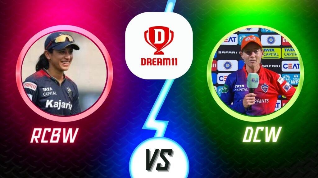 DCW vs RCBW Dream 11 Today