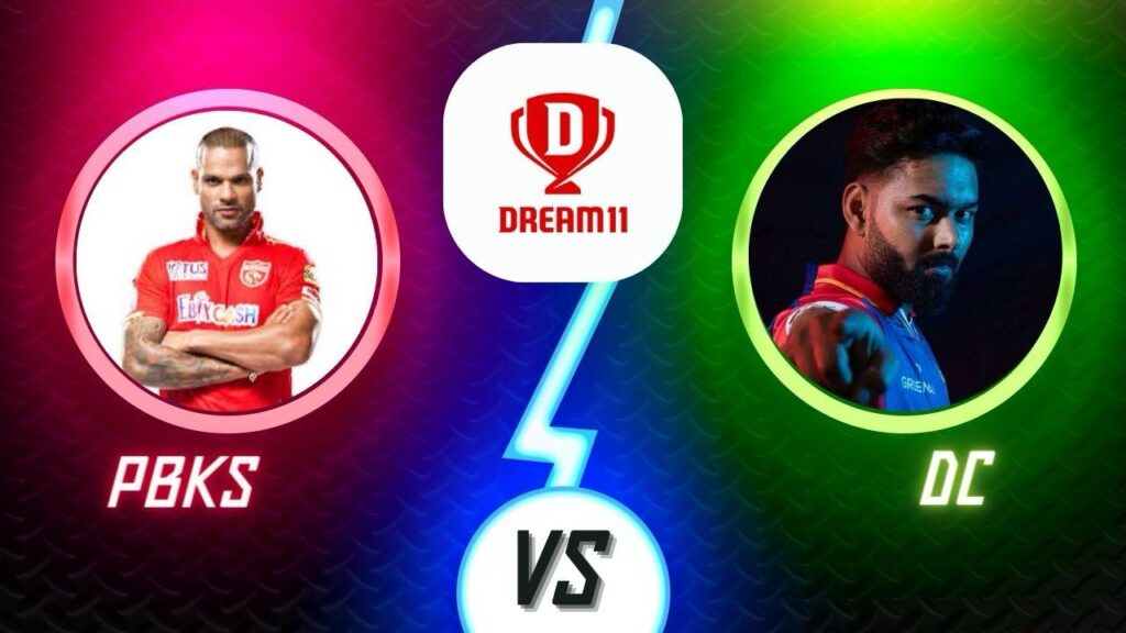 Dc vs Pbks Dream 11 Today