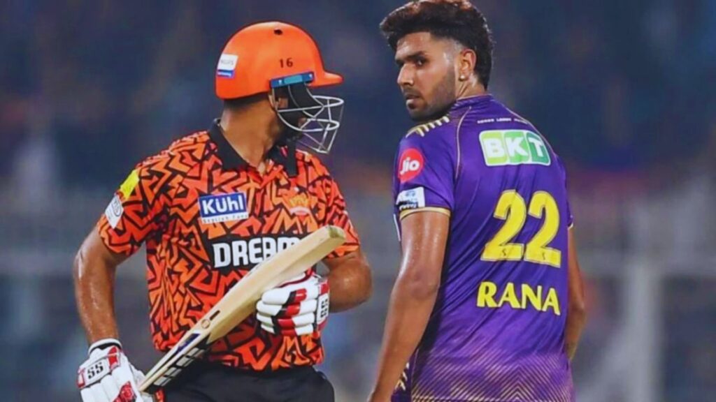 Harshit Rana Breaches IPL Code of Conduct