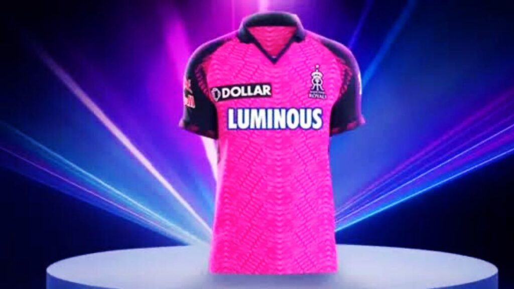 Rajasthan Royals new jersey