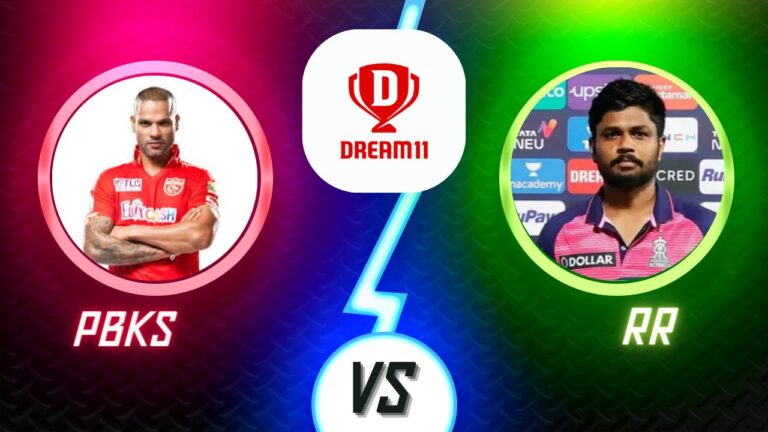 RR vs PBKS Dream11 Today