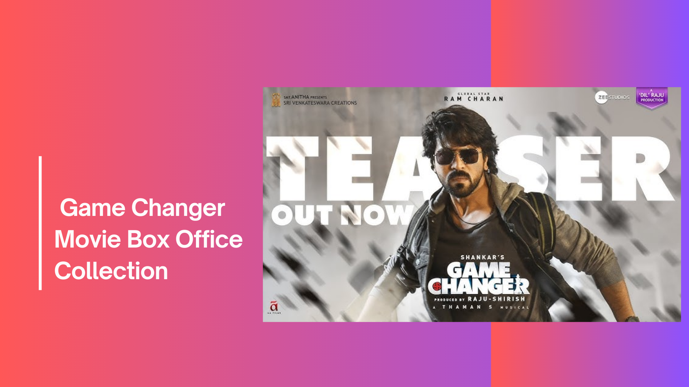 Game Changer Box Office Collection