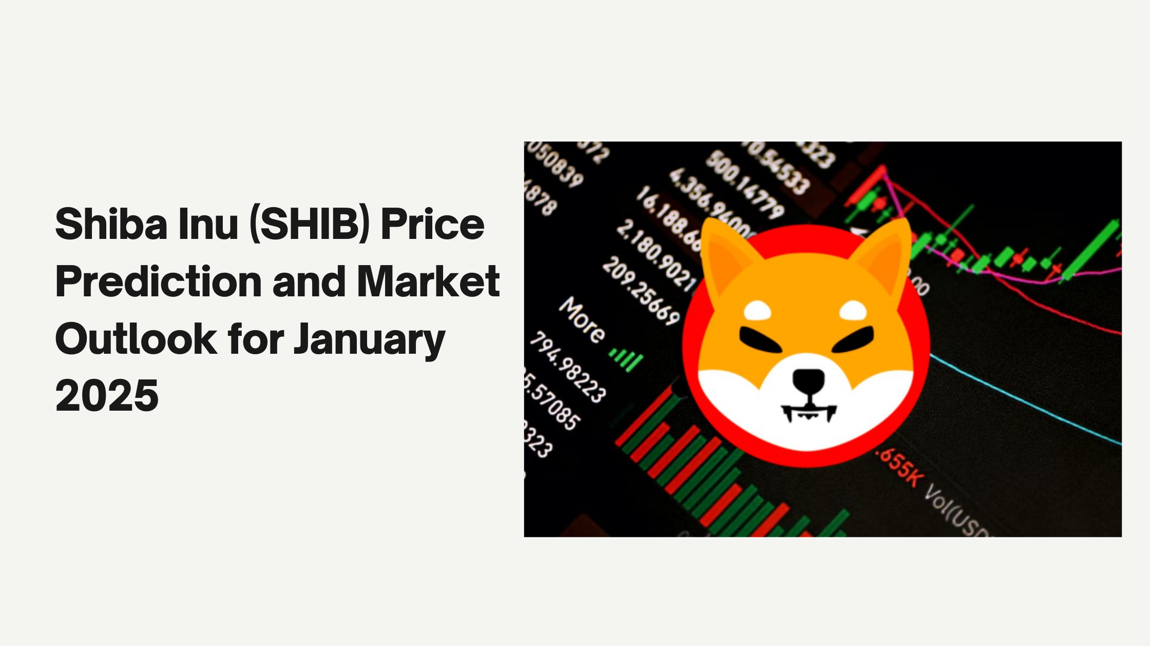 Shiba Inu (SHIB) Price Prediction and Market Outlook for January 2025