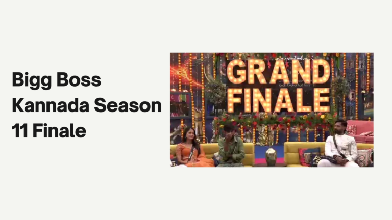 Bigg Boss Kannada Season 11 Finale