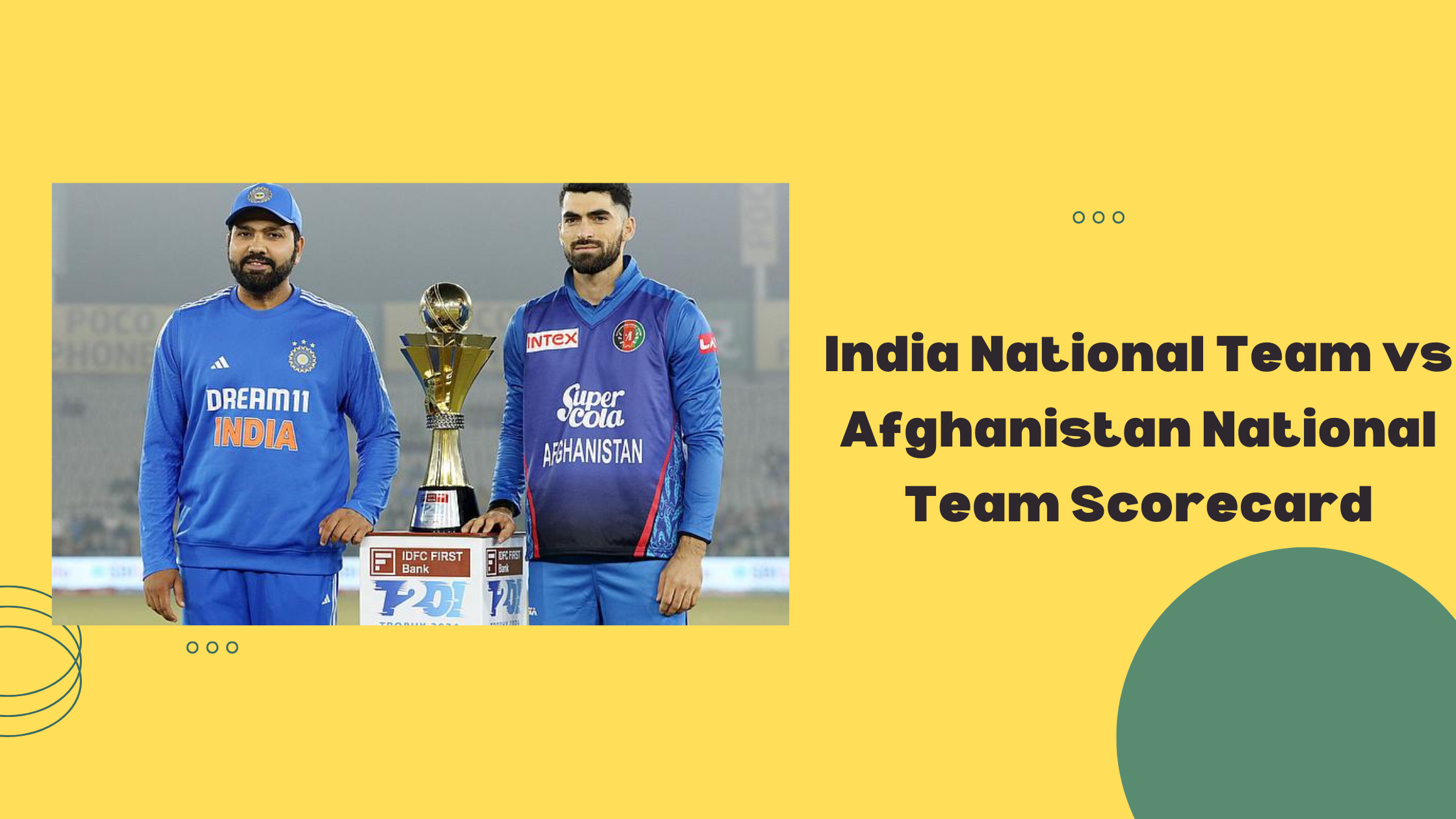 Indian national team vs afganistan national team scorecard