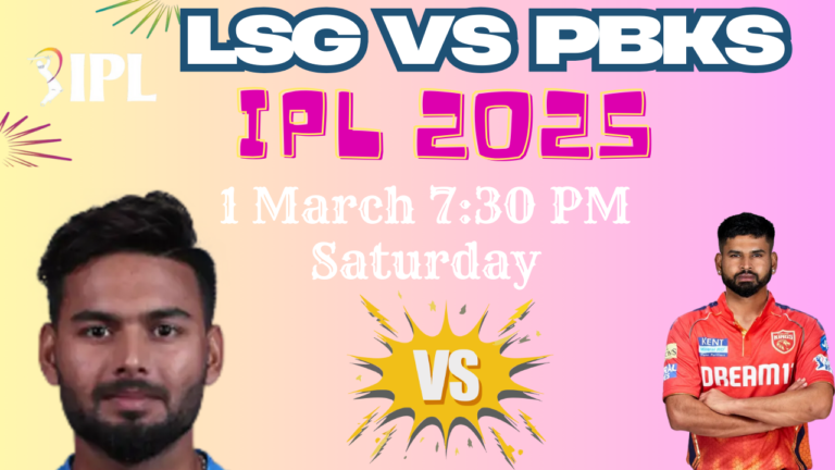 LSG vs PBKS