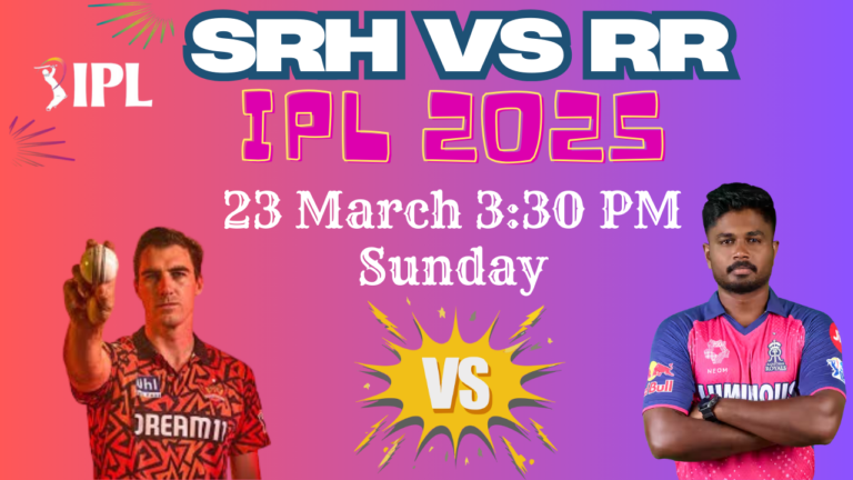 SRH vs RR