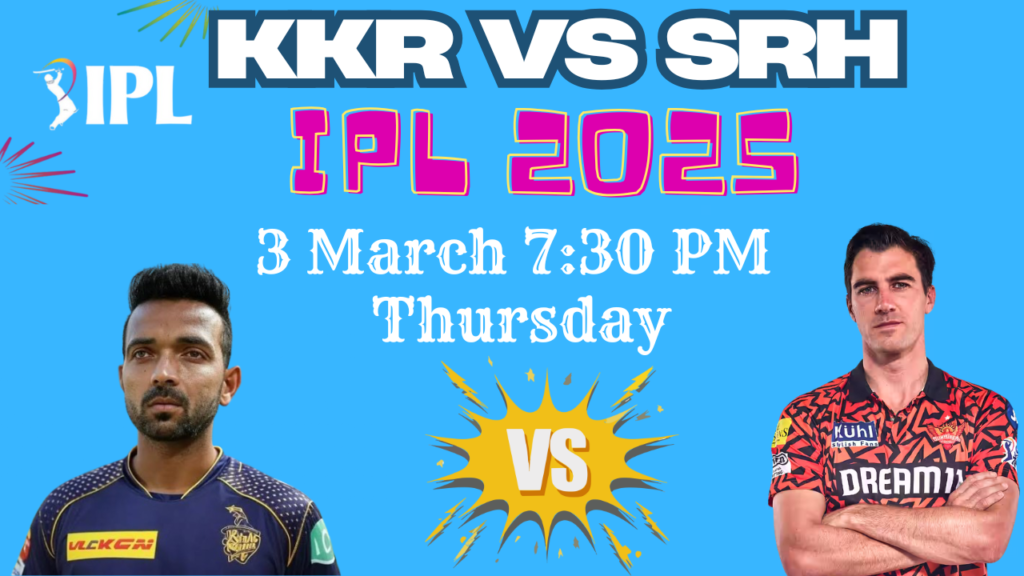KKR vs SRH