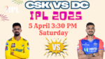 CSK vs DC