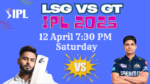 LSG vs GT