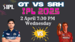GT vs SRH