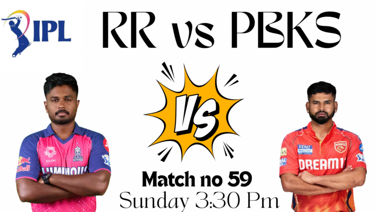 RR vs PBKS