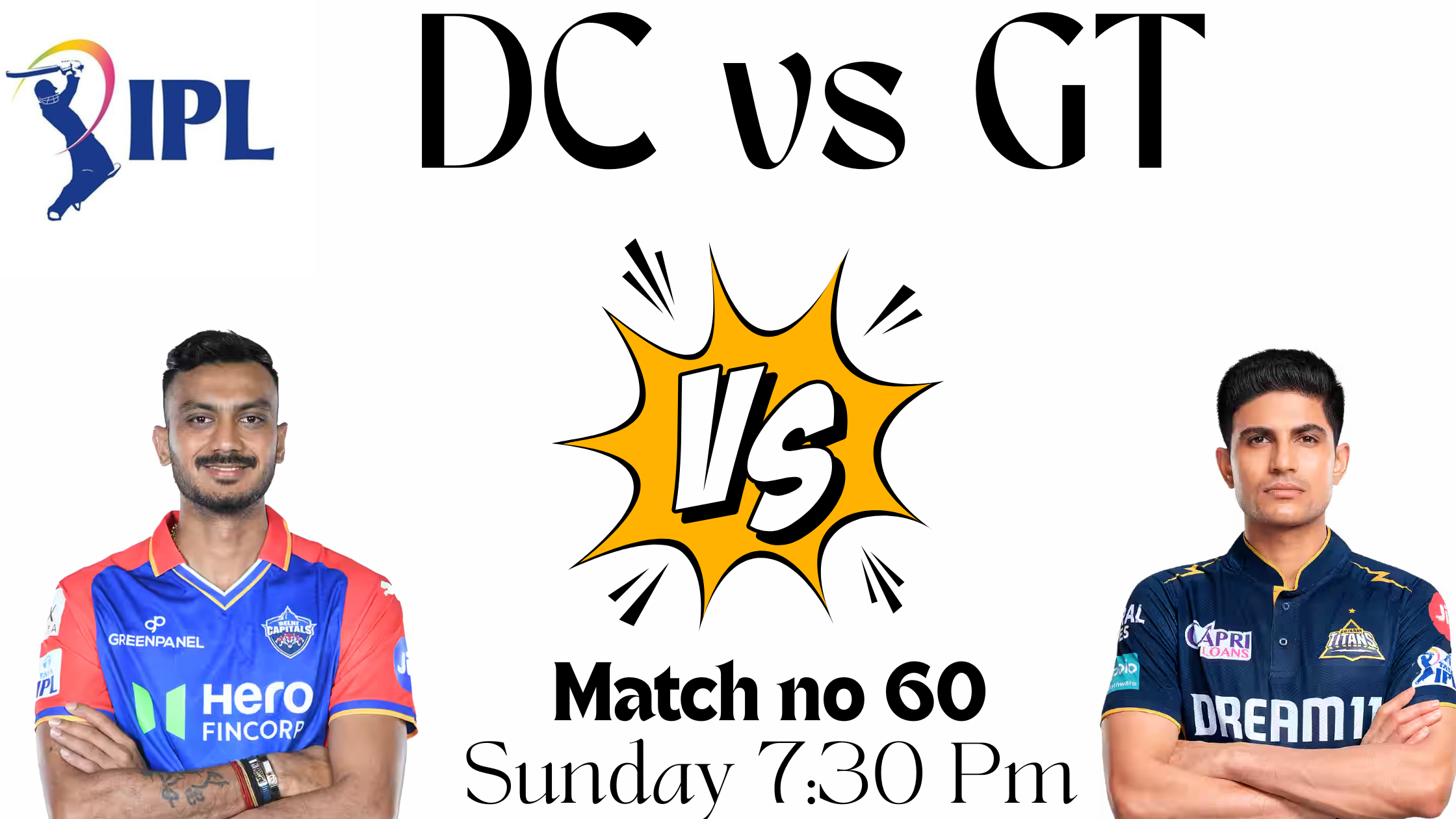 DC vs GT
