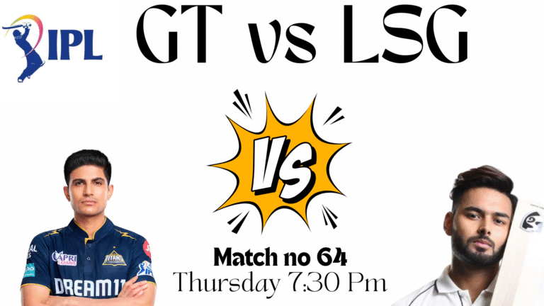GT vs LSG