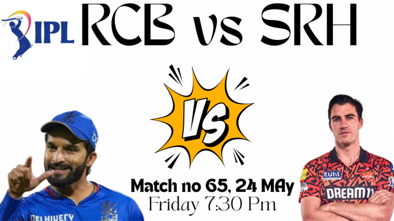 RCB vs SRH