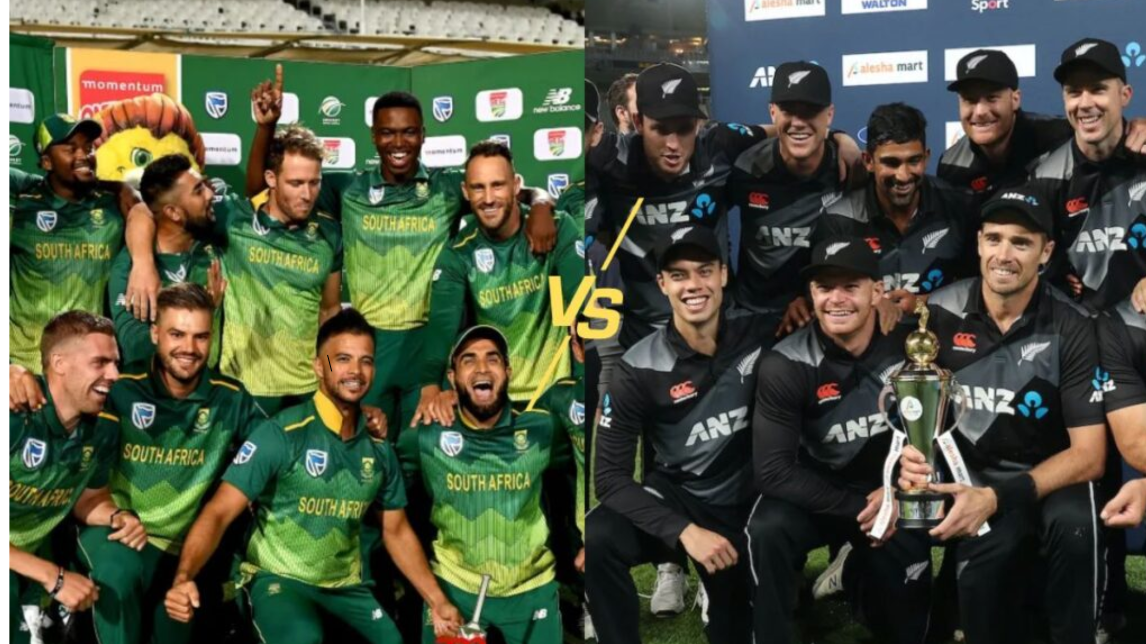 South Africa cricket team vs New Zealand cricket Team Scorecard 2025