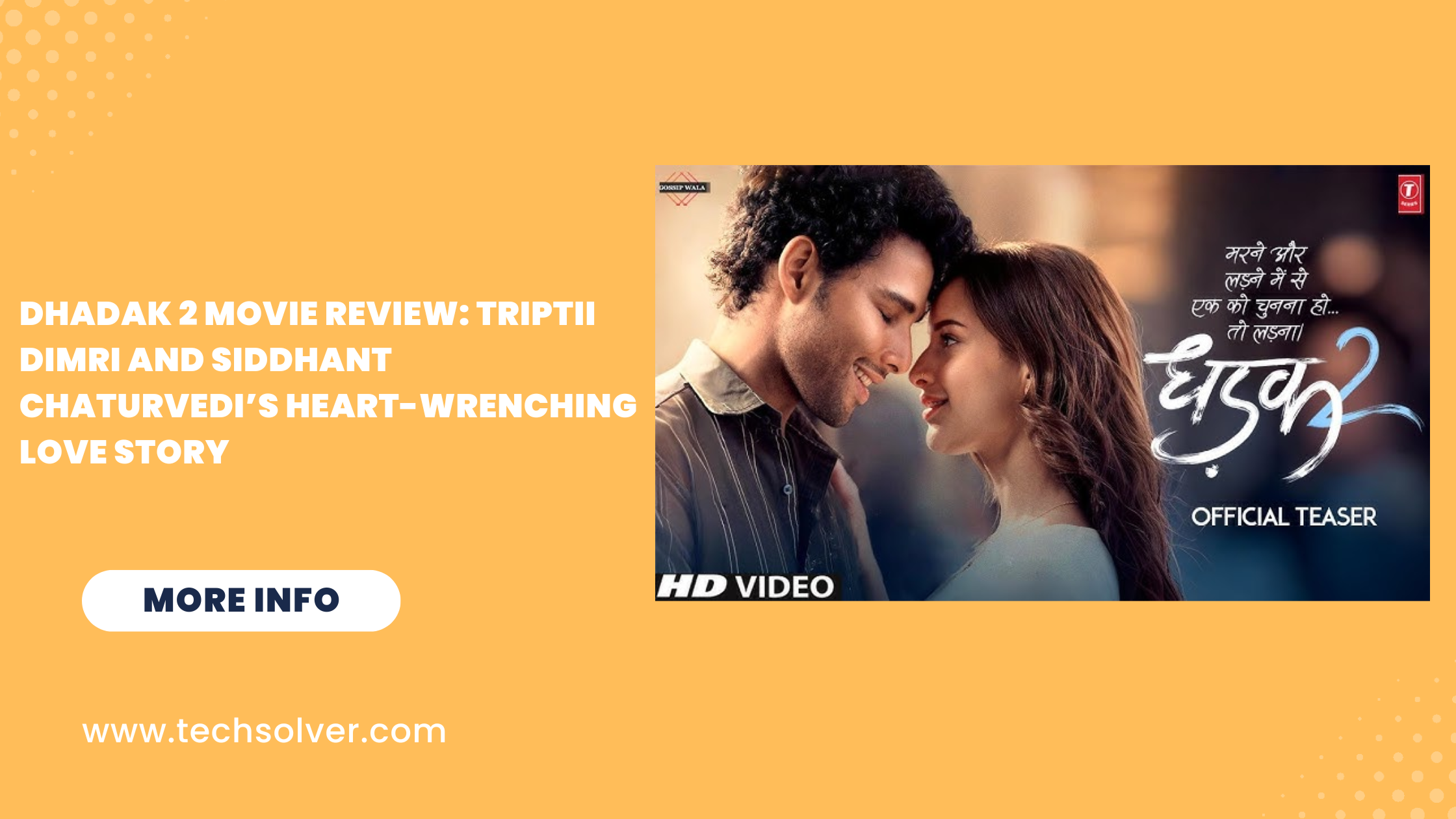 Dhadak2 Movie Review