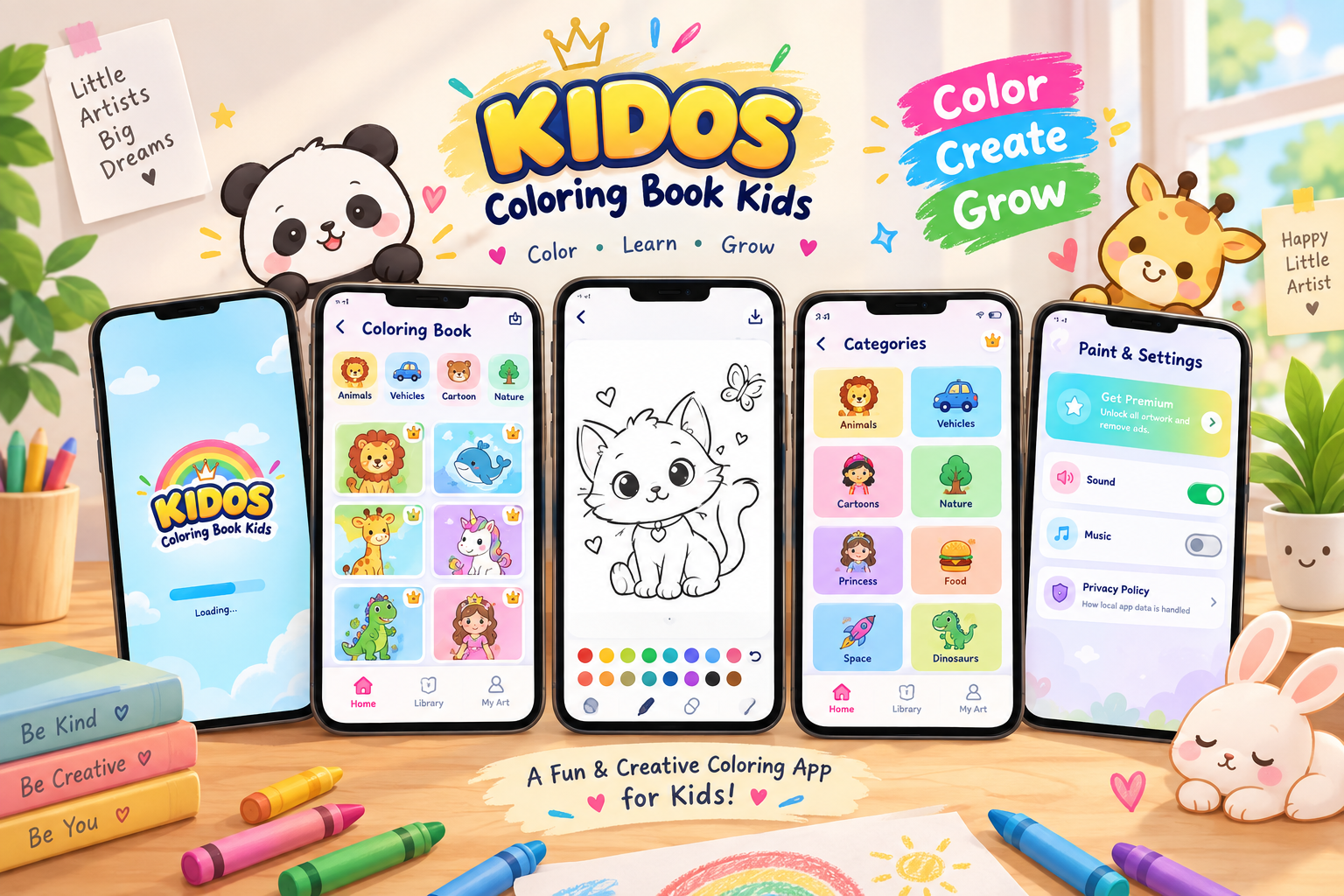 10 Easy Drawing Ideas for Kids to Try at Home | Kids Drawing & Coloring by Tech solver