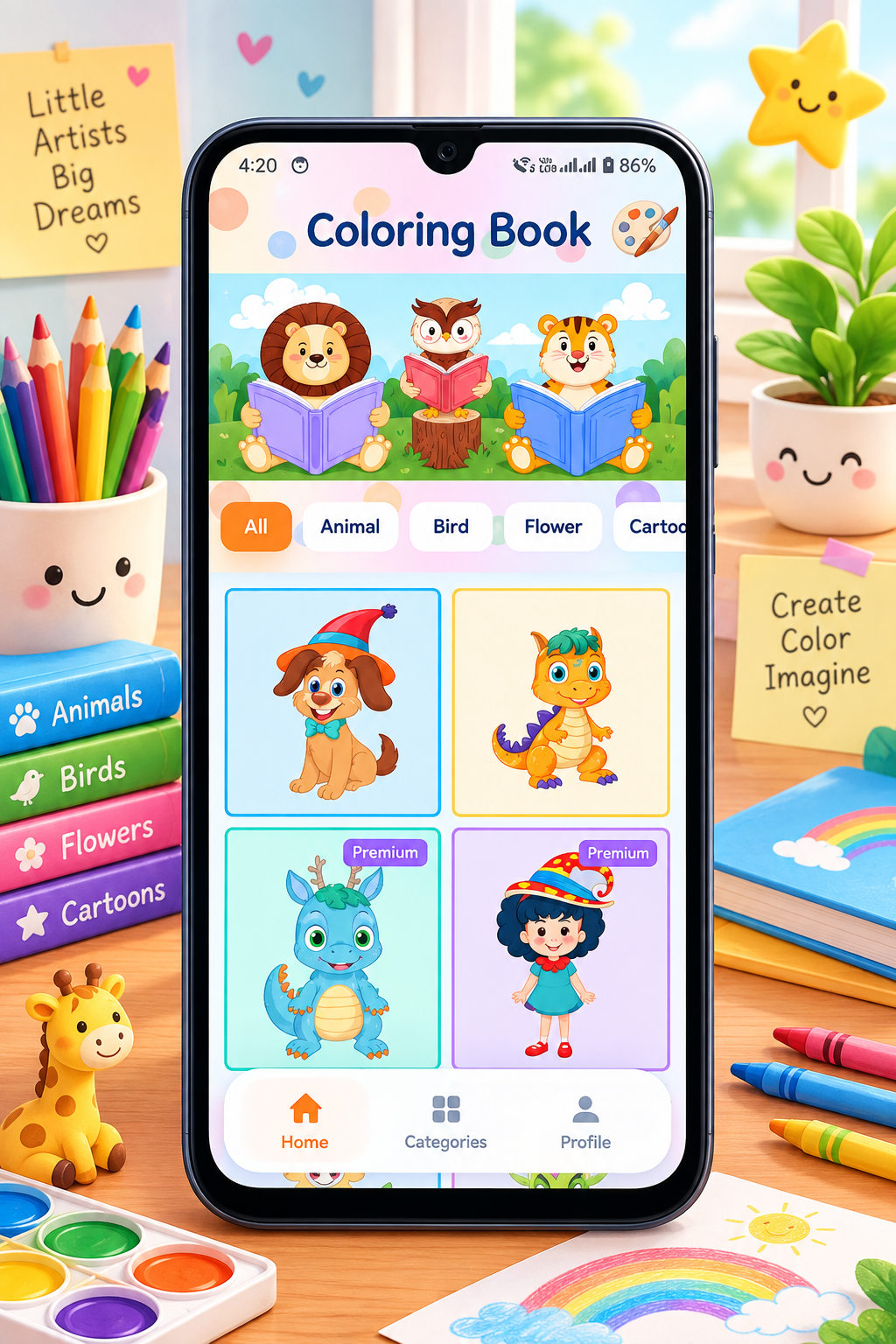 Easy Coloring for Kids