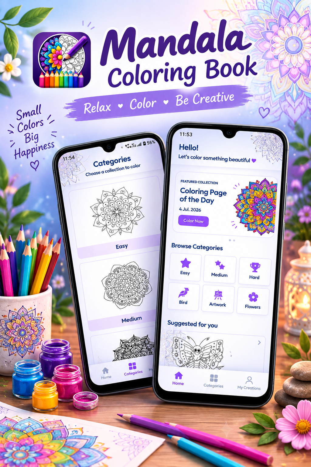 Mandala Coloring