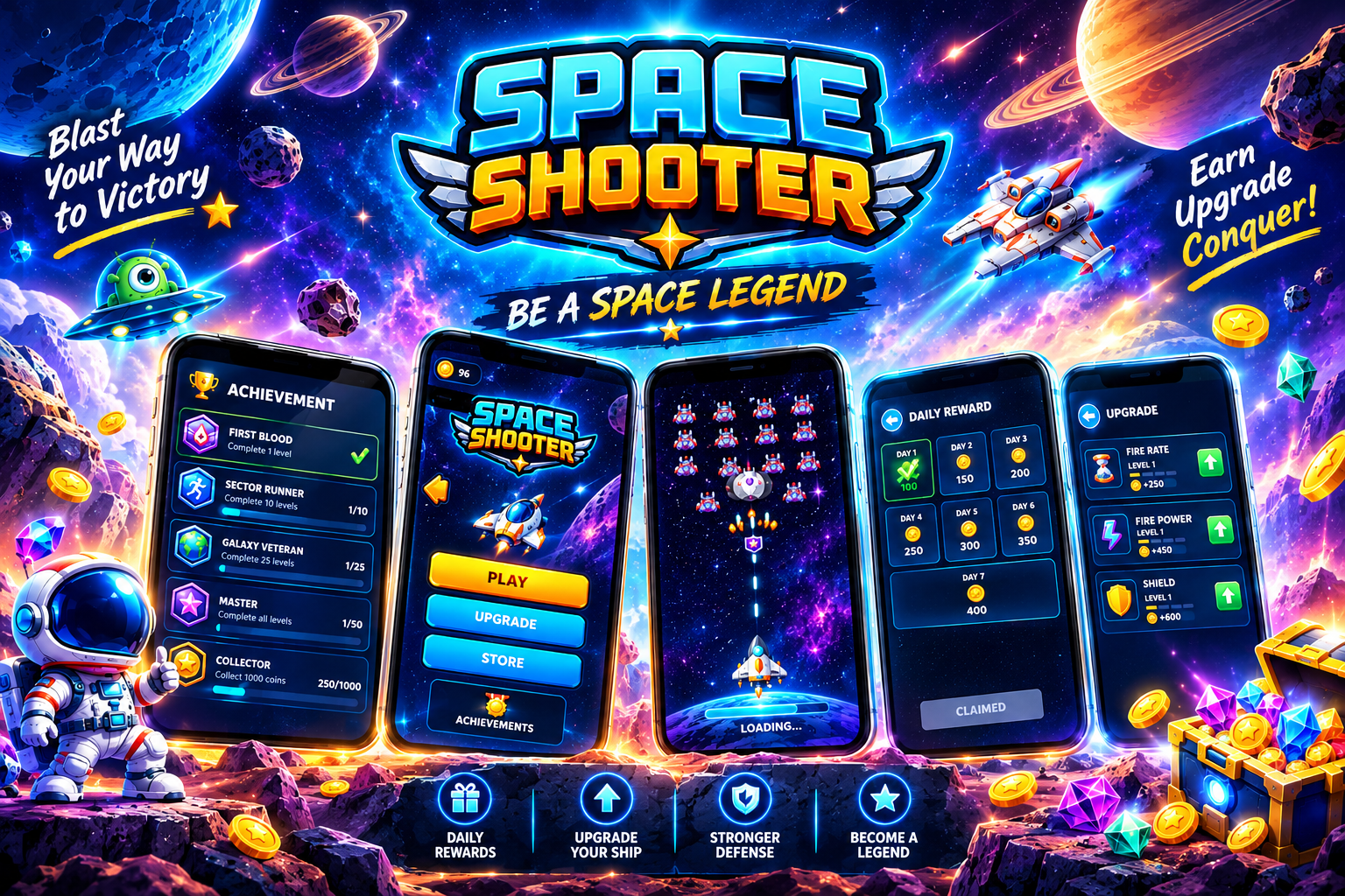 Space Shooter Games for Beginners: Easy Tips & Best Android Game Guide by Tech solver
