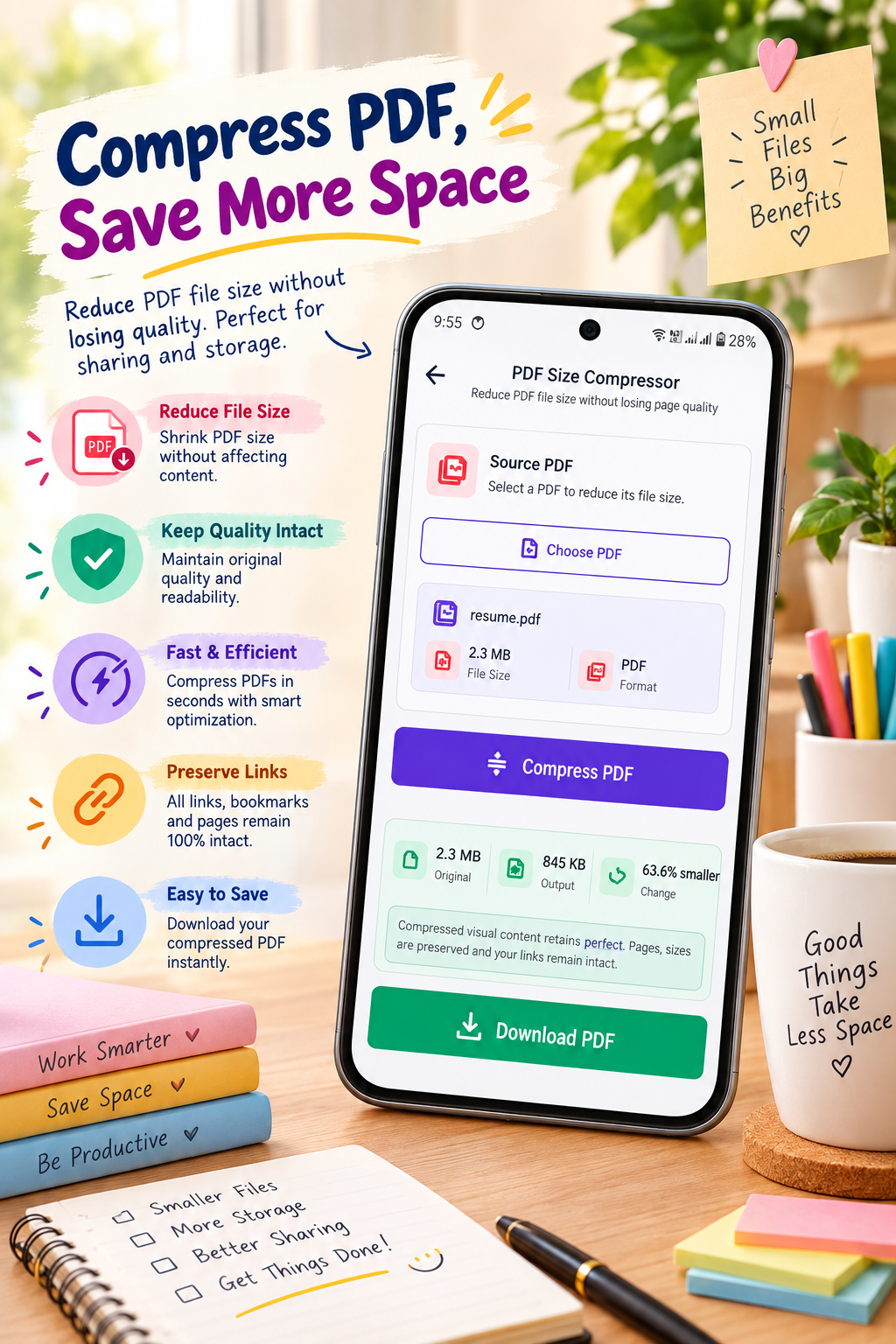 Compress PDF