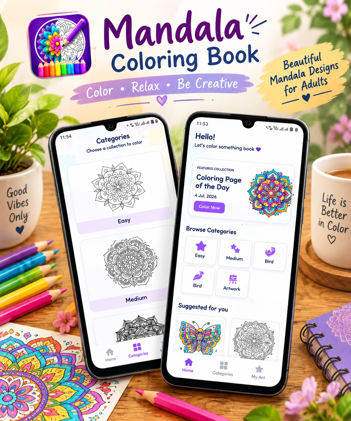 Mandala Coloring Apps