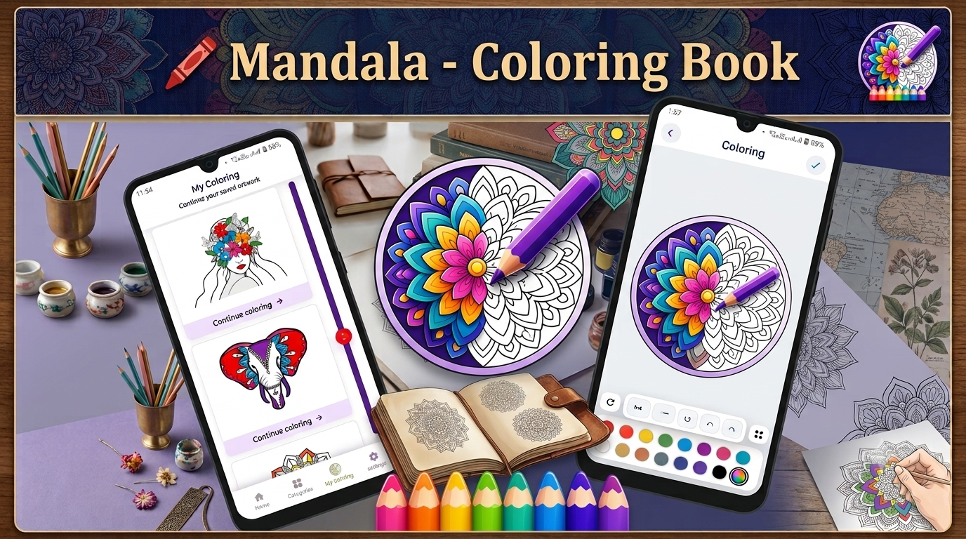 What Are Mandalas? A Beginner’s Guide to Mandala Coloring by Tech solver
