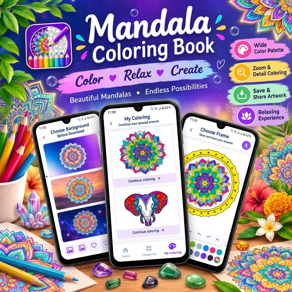 7 Benefits of Coloring Mandalas for Relaxation and Creativity | Mandala Coloring by Tech solver