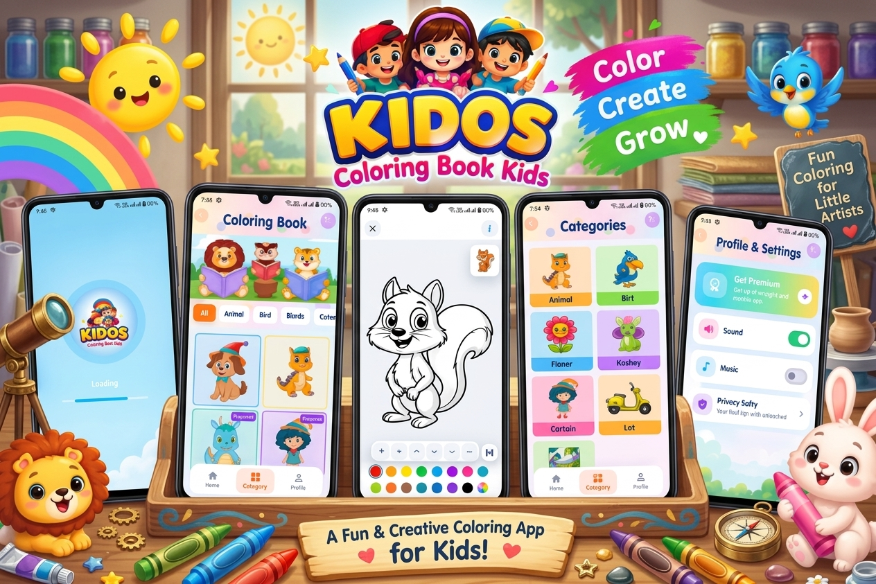 Best Drawing Apps for Kids in 2026 – Fun, Creative & Educational Apps by Tech solver