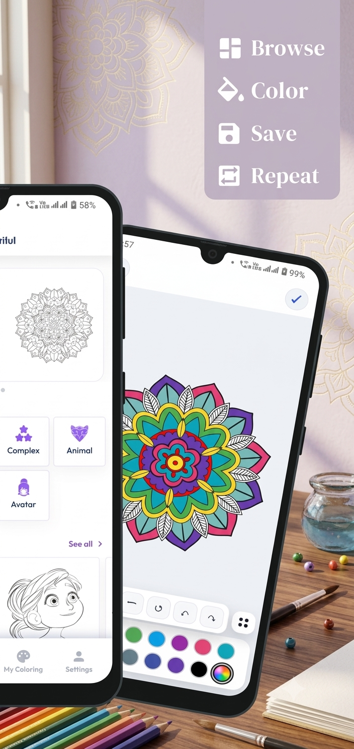 Mandala Coloring Ideas