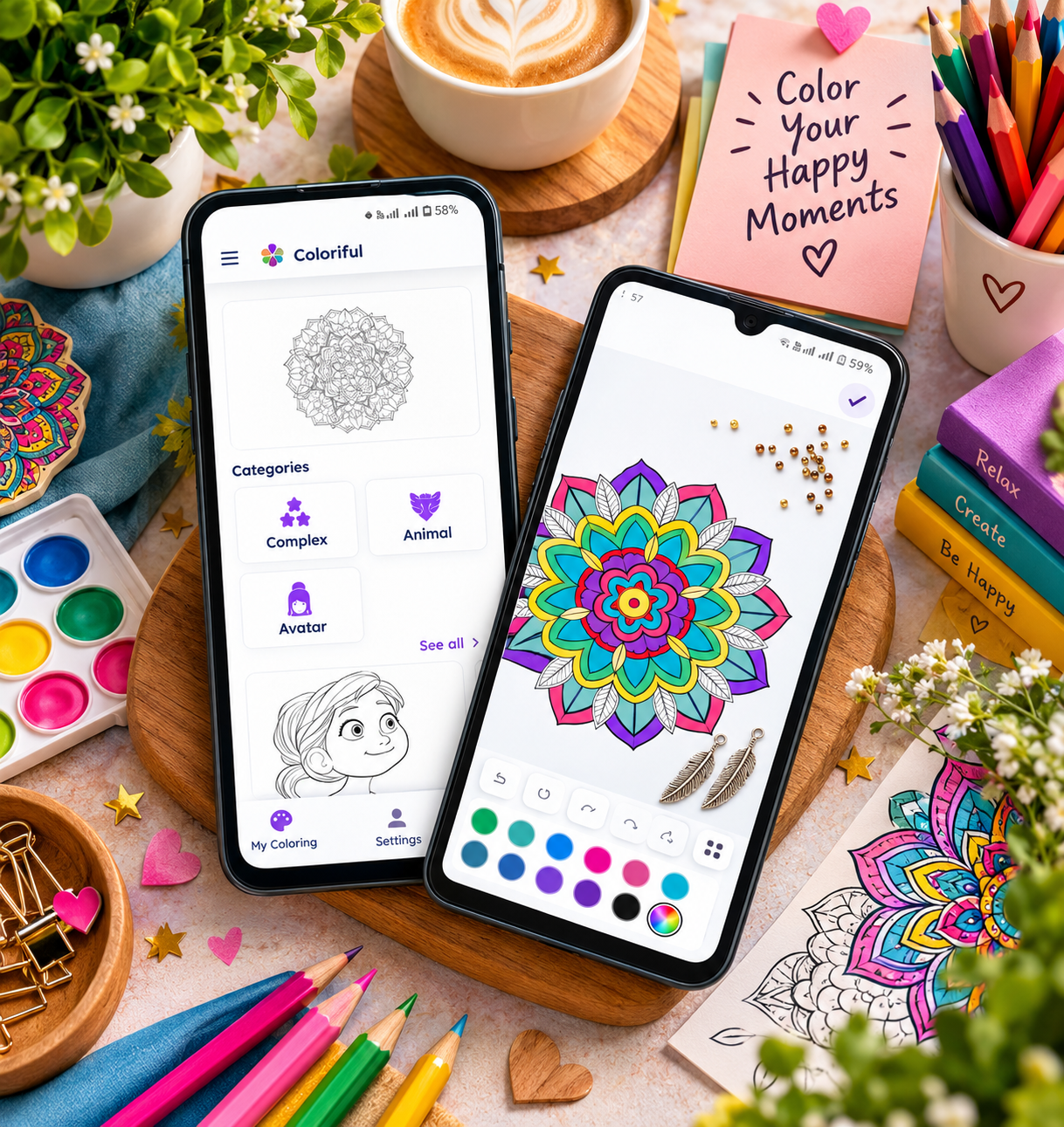 Benefits of Mandala Coloring
