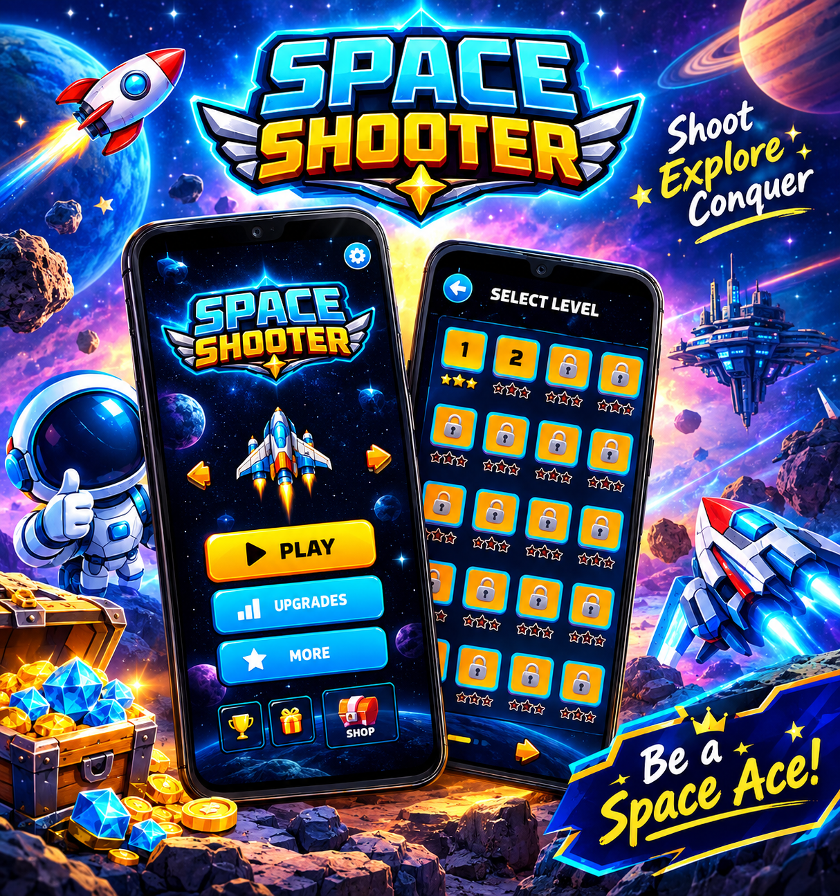 best shooting games for Android