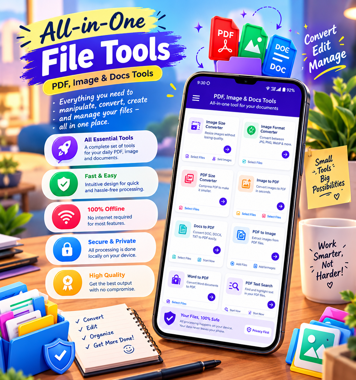 How to Convert Images to PDF Without a Computer,