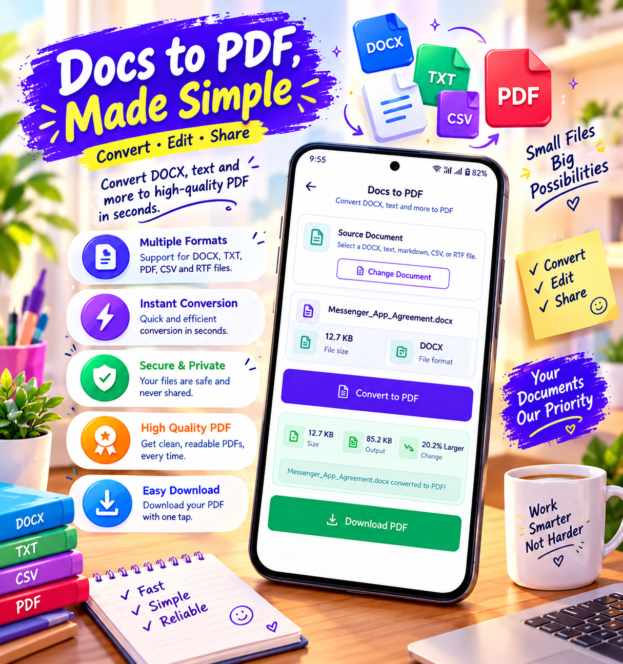 Convert Images to PDF