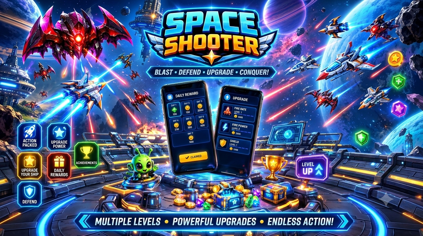 Why Space Shooter Games Are Still Popular in 2026 by Tech solver